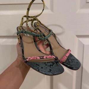 Steve Madden Multicolor Strappy Sandals